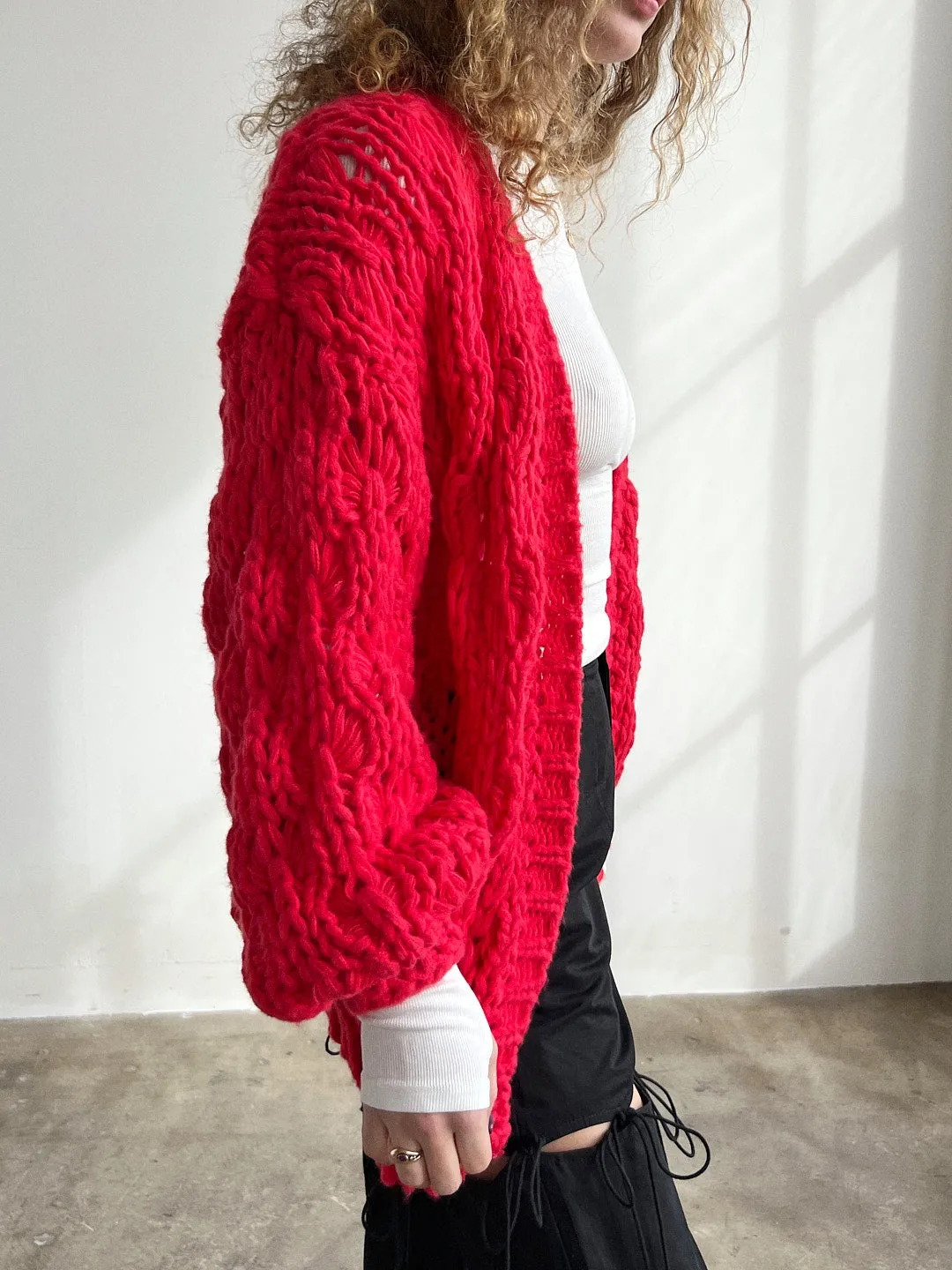 Stevie Chunky Cardi - Apple