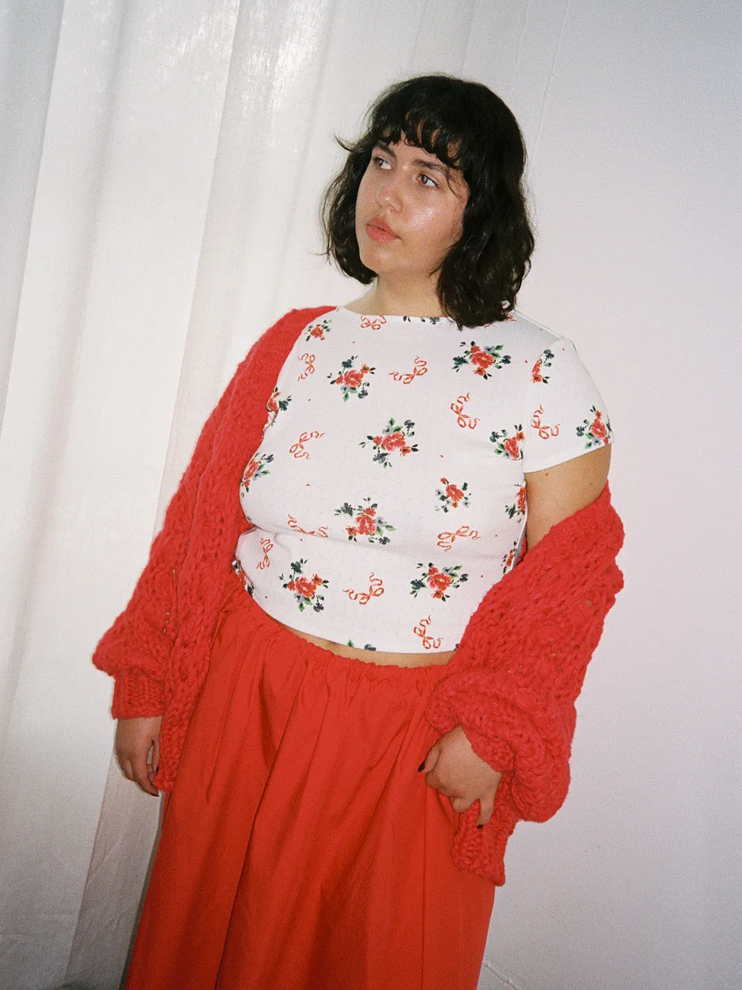 Stevie Chunky Cardi - Apple