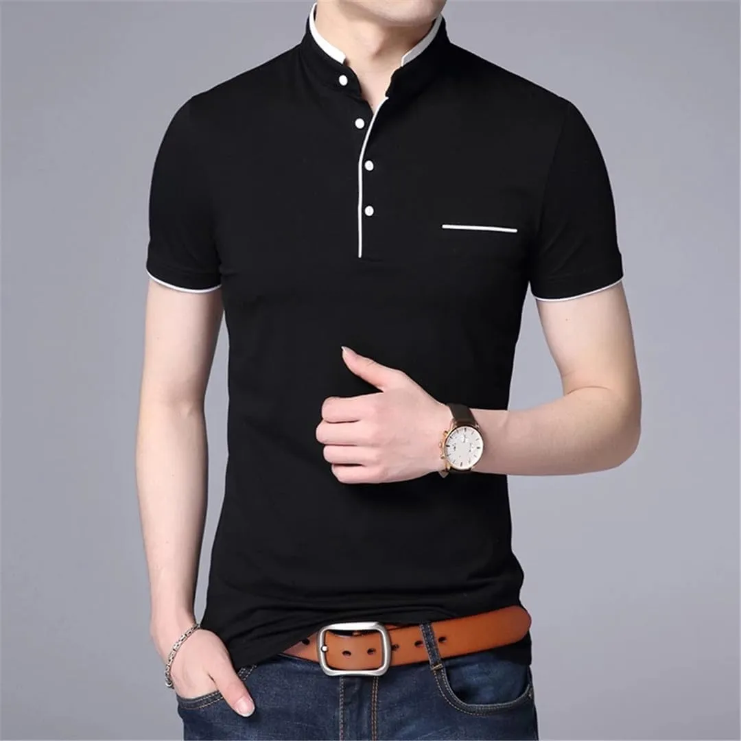 Summer Men's Polo Shirt Cotton Short Sleeve Jerseys Breathable Quick Dry Casual Polos Shirts