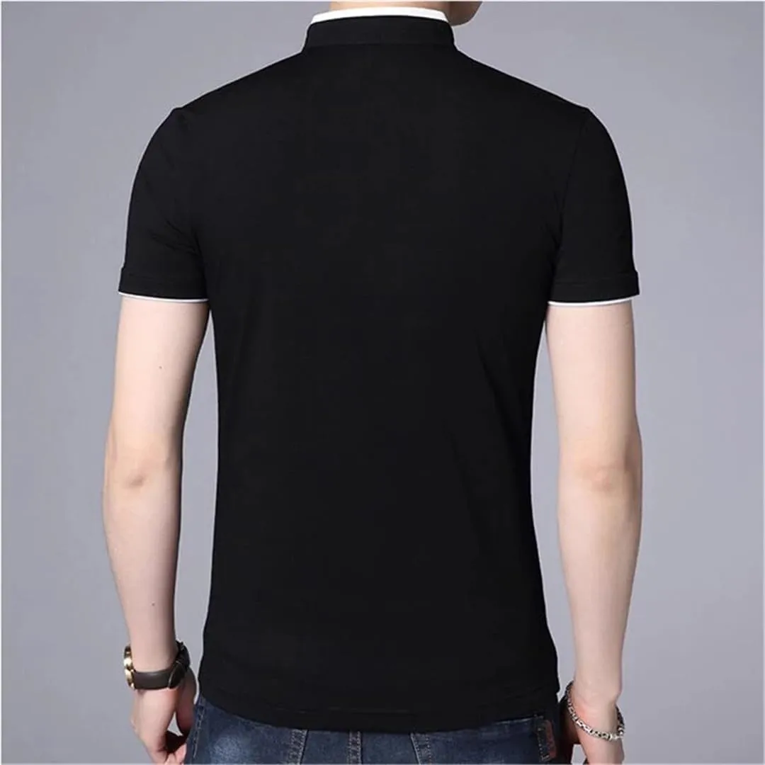 Summer Men's Polo Shirt Cotton Short Sleeve Jerseys Breathable Quick Dry Casual Polos Shirts