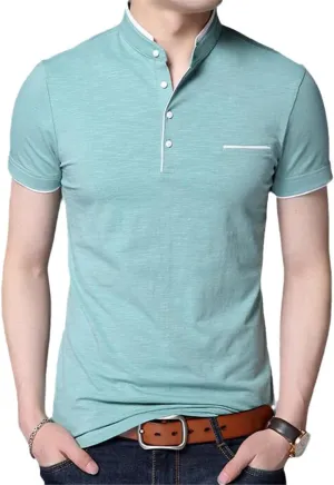 Summer Men's Polo Shirt Cotton Short Sleeve Jerseys Breathable Quick Dry Casual Polos Shirts