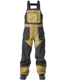 ThirtyTwo Basement Bib 2024 - Black/Tan
