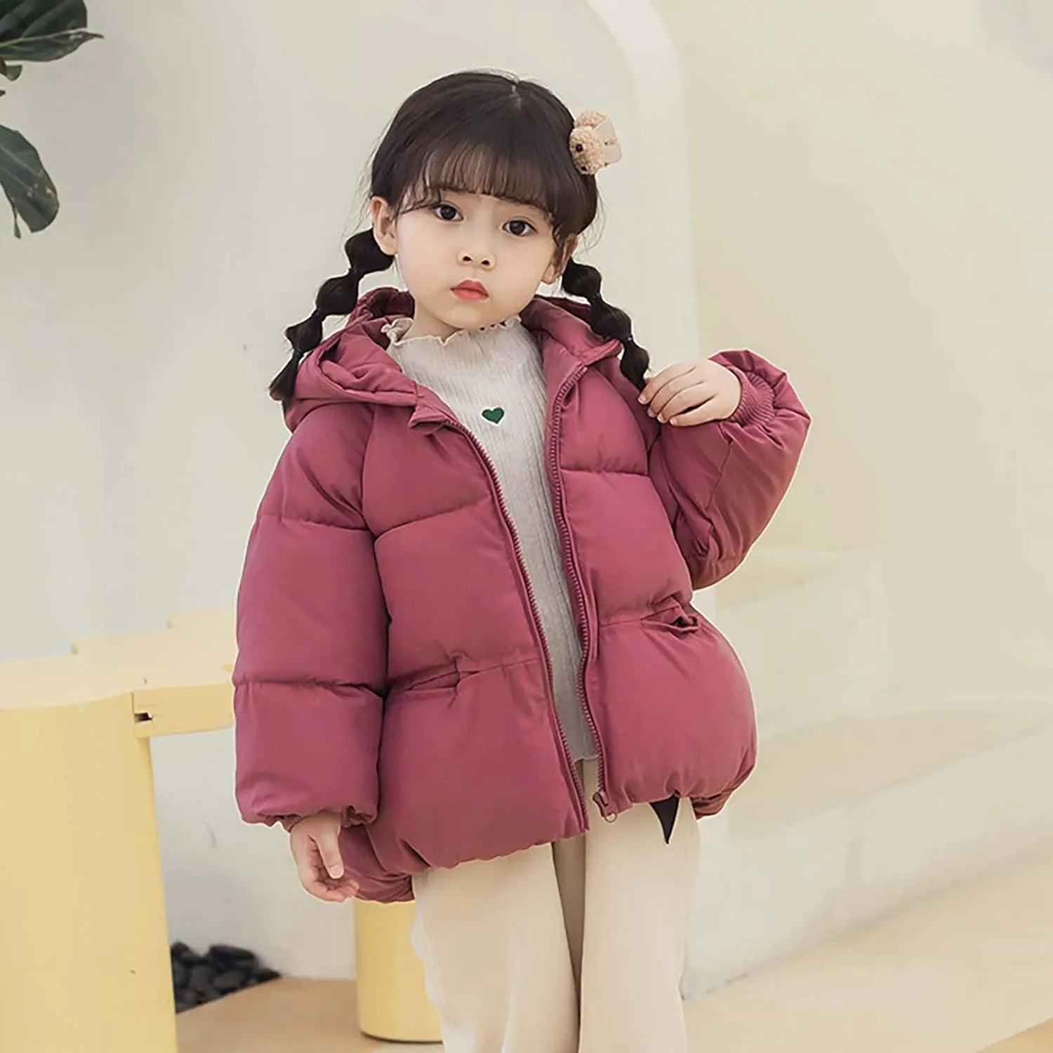 Toddler Dinosaur Winter Coat Winter Warm Thick Solid Cotton Long Sleeve Padded Jacket Coat Clothes Size 6 Boys