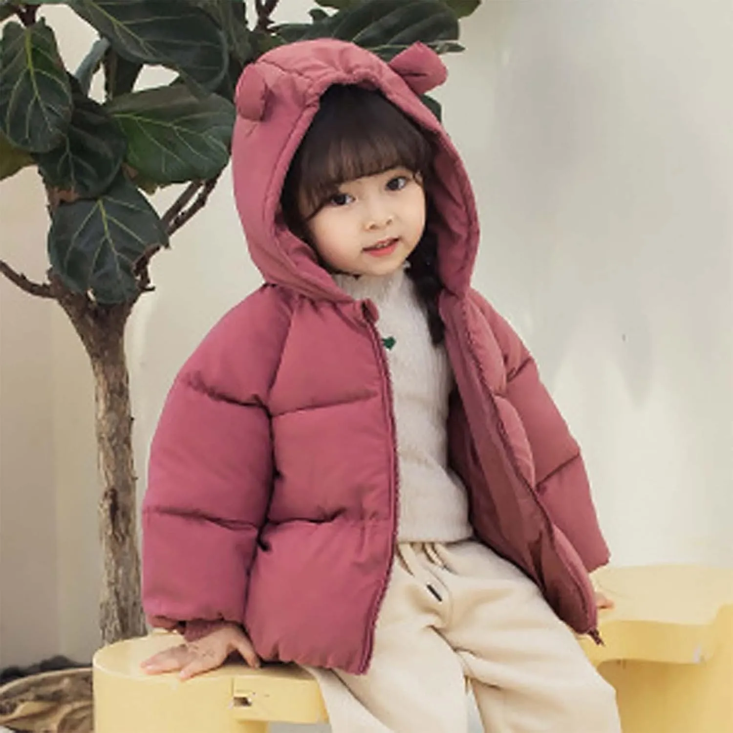 Toddler Dinosaur Winter Coat Winter Warm Thick Solid Cotton Long Sleeve Padded Jacket Coat Clothes Size 6 Boys