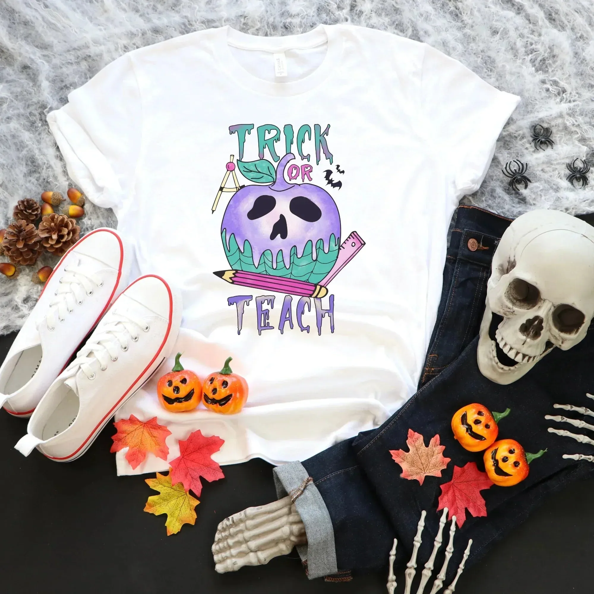 Trick or Teach, Halloween Teacher Shirt