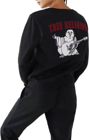 True Religion Women's Heritage Buddha Pullover