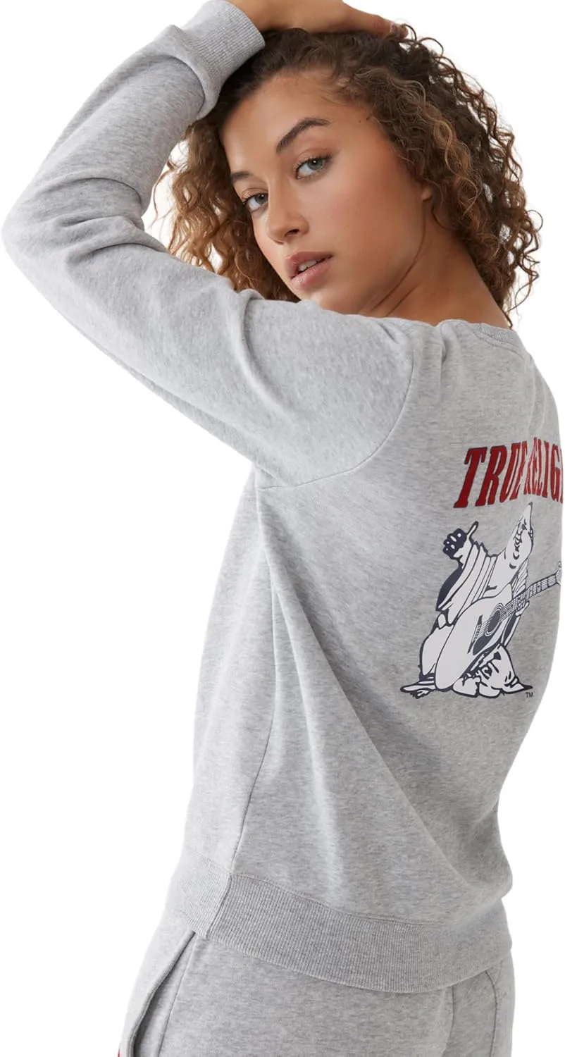 True Religion Women's Heritage Buddha Pullover
