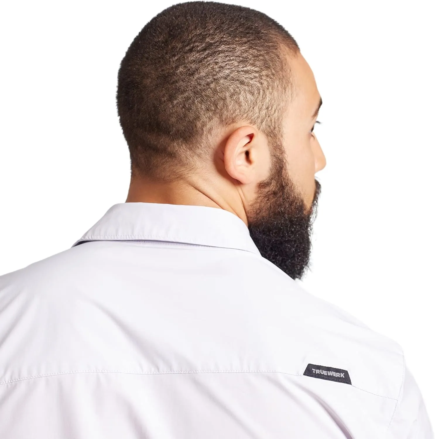 TRUEWERK Men's Cloud Work Shirt - Button Down, Lightweight, Fast-Drying, Breathable, and SPF Shirts