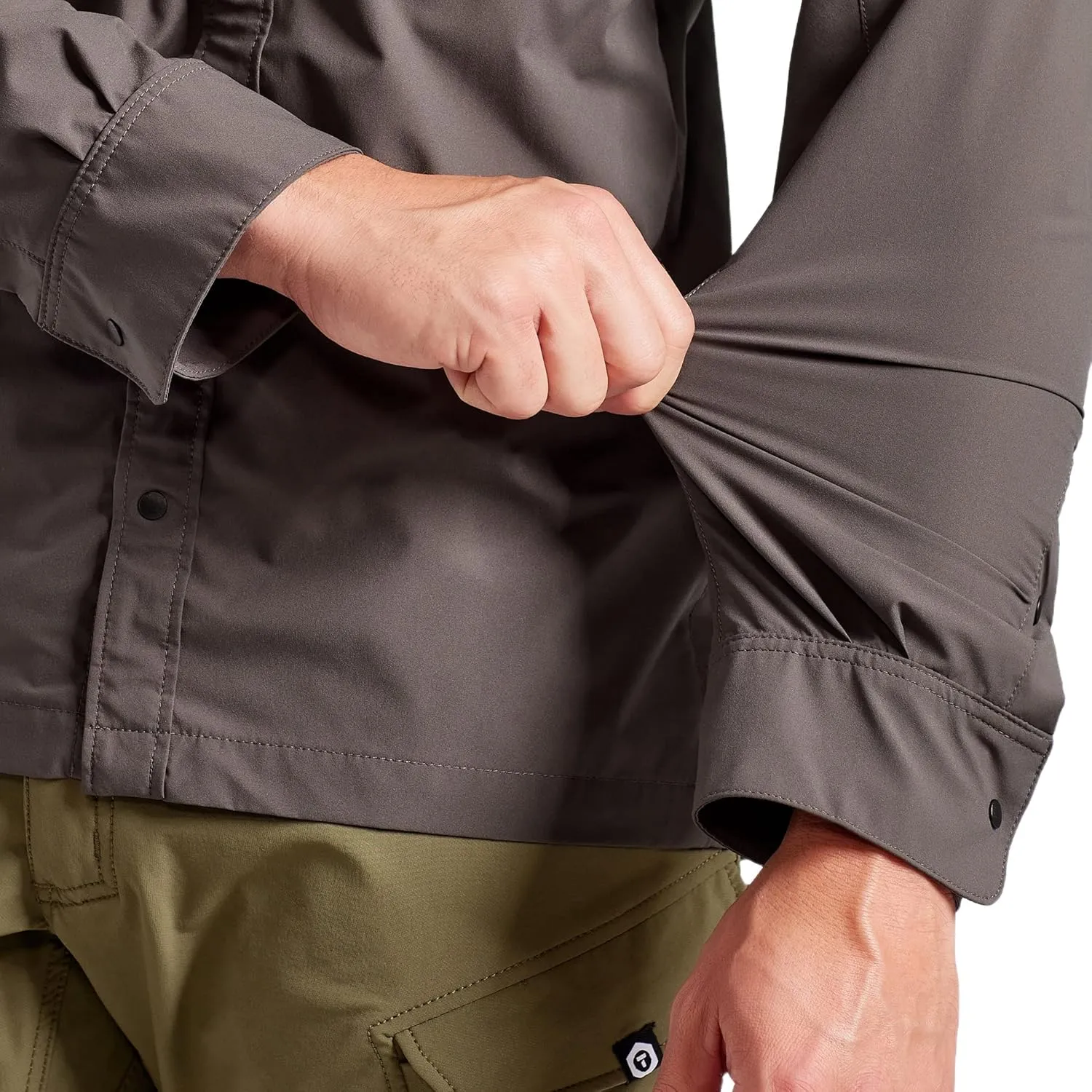 TRUEWERK Men's Cloud Work Shirt - Button Down, Lightweight, Fast-Drying, Breathable, and SPF Shirts