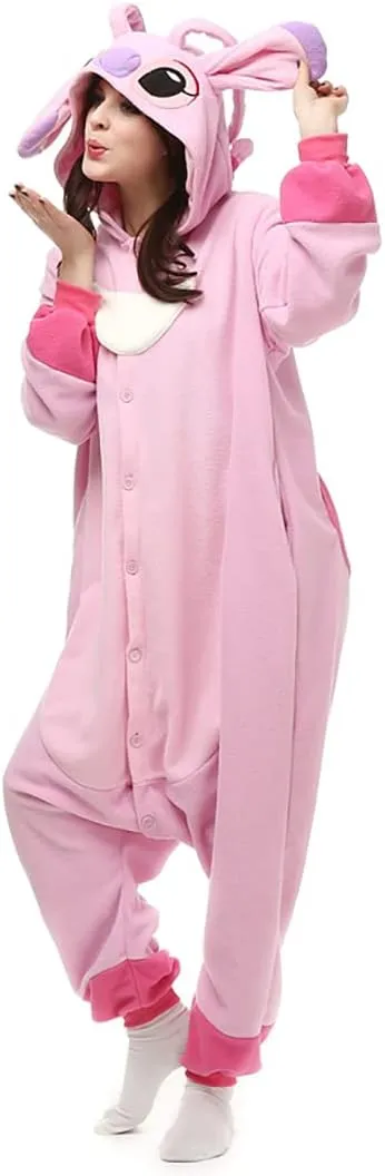 Unisex-Adult Animal Onesies Pajama Halloween Costumes for Adult and Teenagers
