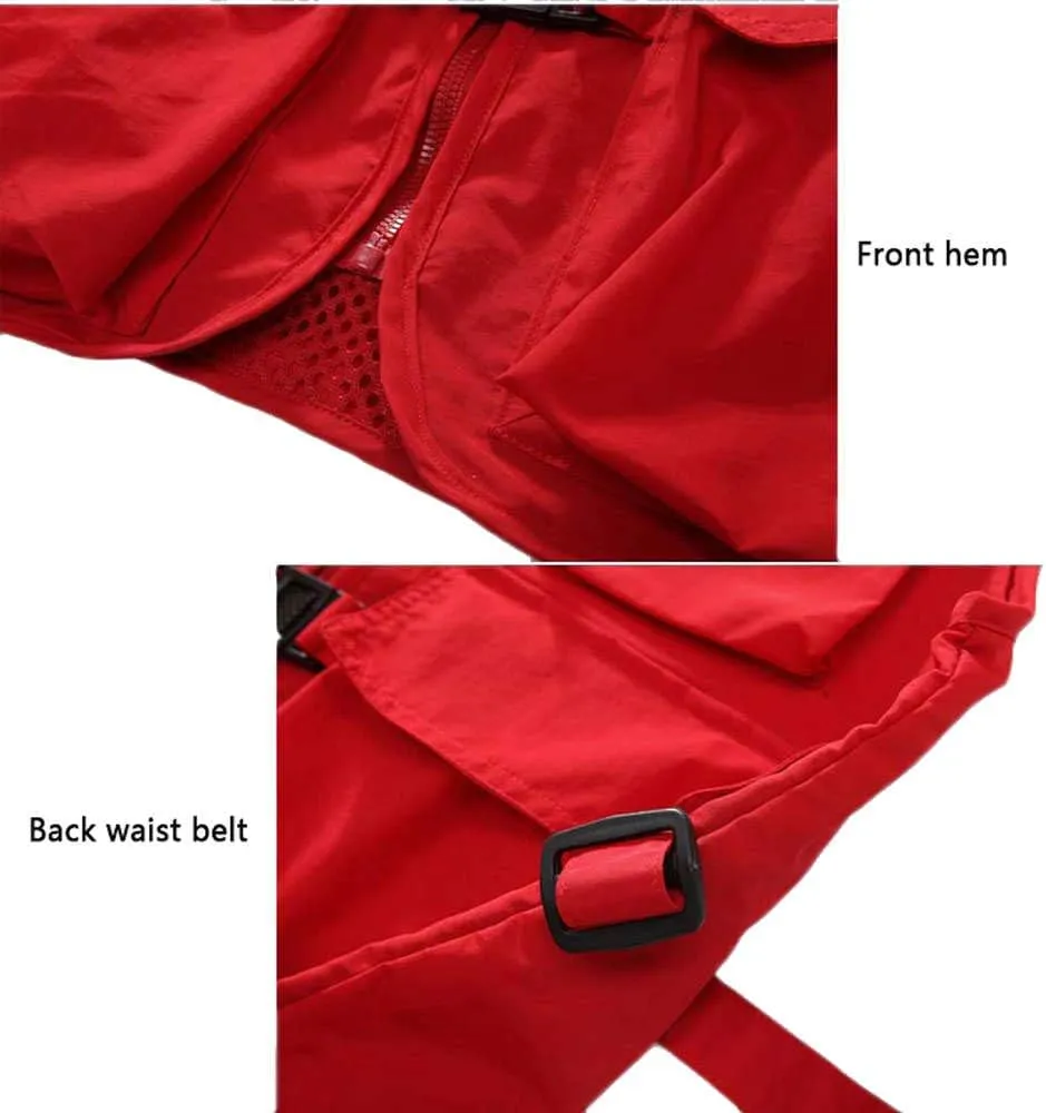 Unisex Breathable Fishing Vest, Multi-Pockets Photography Travel Hunting Waistcoat Jacket for Adults and Youth