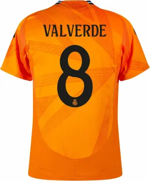 Valverde Away kit Soccer Jersey for Men - High Performance Sports Shirt, Breathable and Quick Dry Fabric