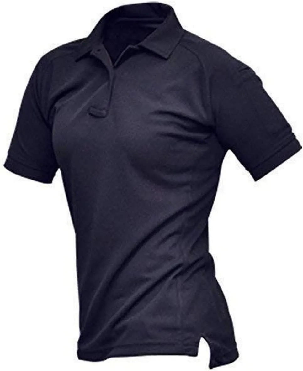 Vertx Womens Tactical Polo Shirt, Short Sleeve, Breathable, Outdoor Tactical Clothing Gear for Active Missions, Relaxed Fit
