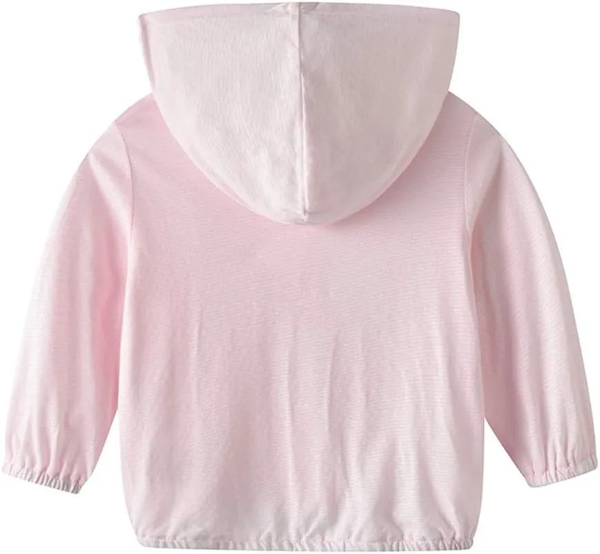 Vivobiniya Baby Lightweight Sunscreen Hoodie Toddler Summer Sun Protection Outwear Breathable Coat Jacket 3m-5Y