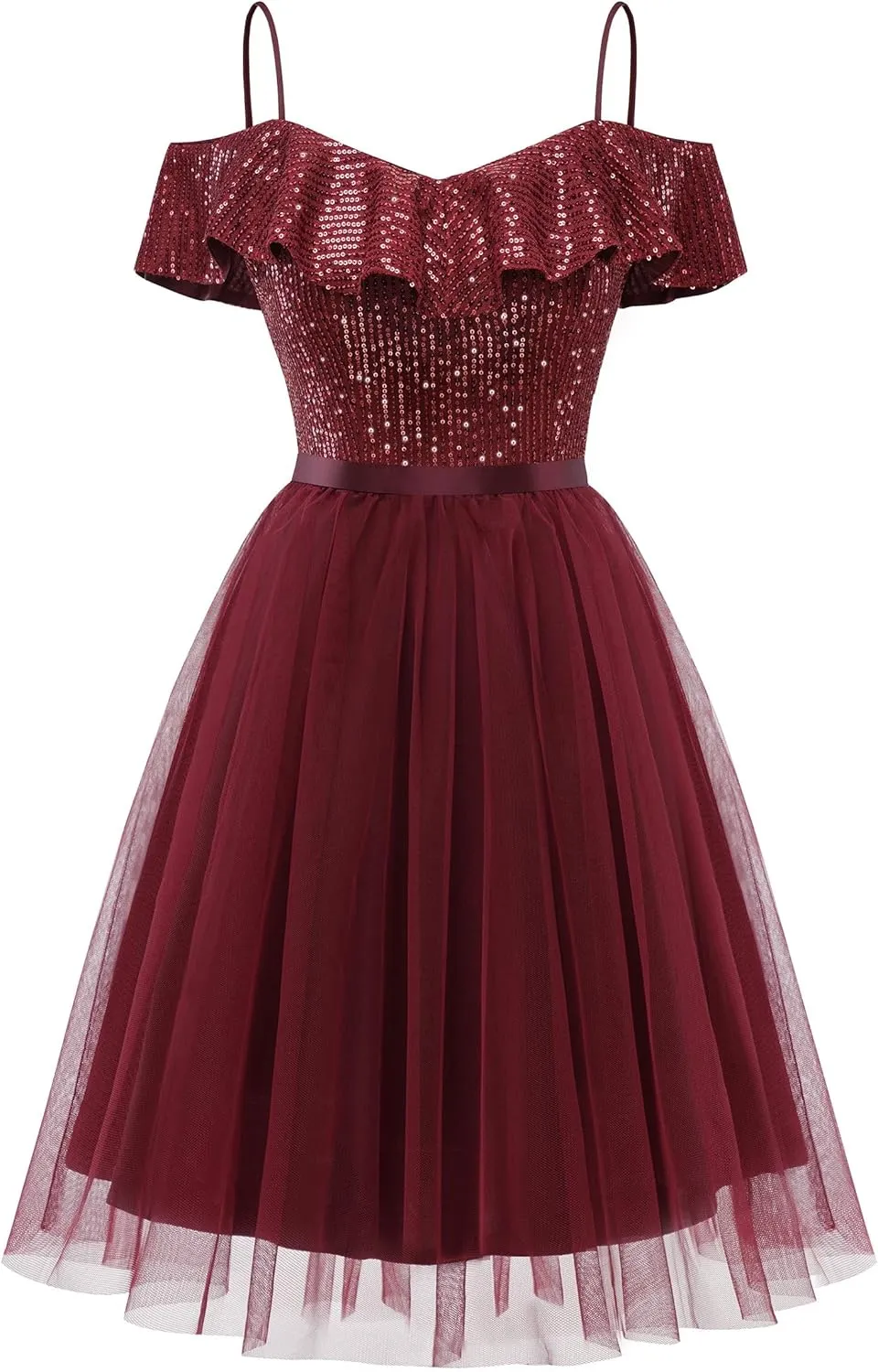 Wedtrend Women's Sequin Dress Sparkly Homecoming Dress Semi Formal Dresses Glitter Short Cocktail Dresses