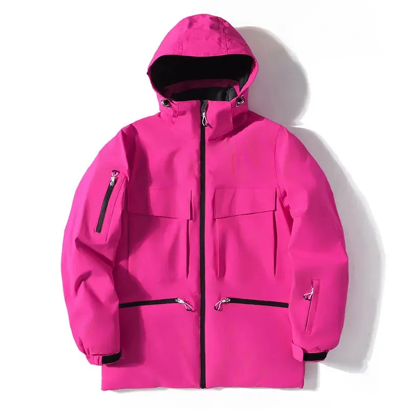 Women Winter Ski Jacket & Pants Outdoor Baggy Snowsuits