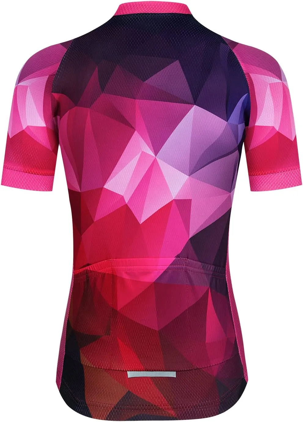 Women's Cycling Jersey Set Short Sleeve with 5D Padded Bike Shorts Breathable Shirt 3-Pockets