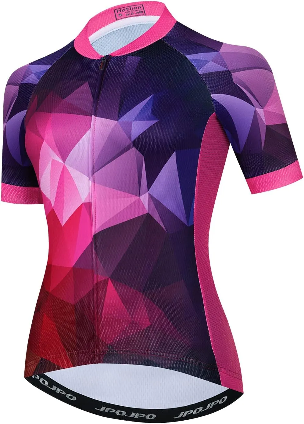 Women's Cycling Jersey Set Short Sleeve with 5D Padded Bike Shorts Breathable Shirt 3-Pockets
