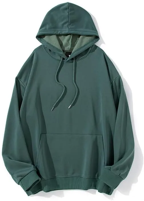 Women's Oversized Long Sleeve Casual Drawstring Hooded Sweatshirt, Fall