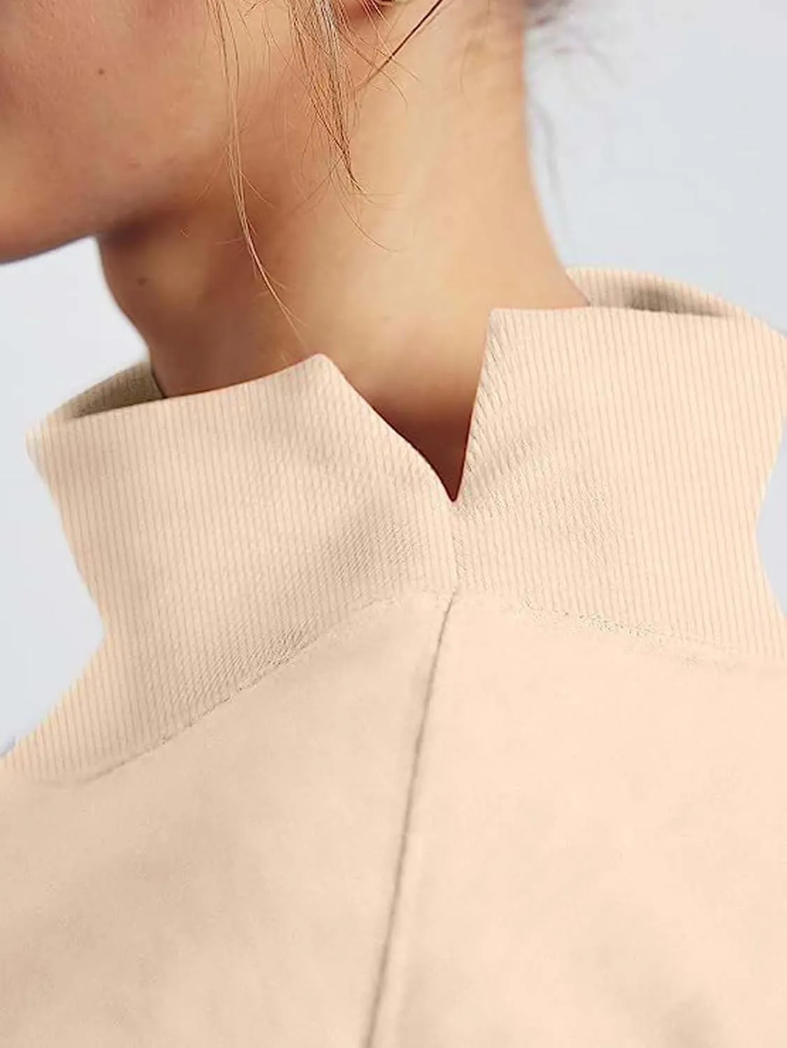 Womens Oversized Sweatshirts Turtleneck Long Sleeve Pullover Hoodies Tops Fall Outfits 2023 Clothes