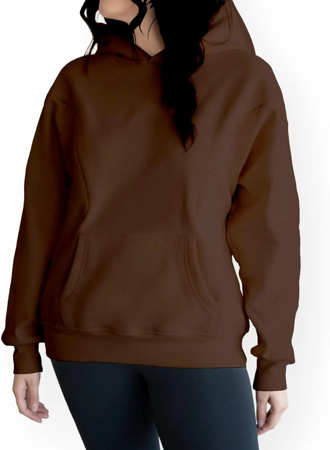 Women's Postpartum Nursing Hoodie, Breastfeeding Sweatshirt with Zippers.