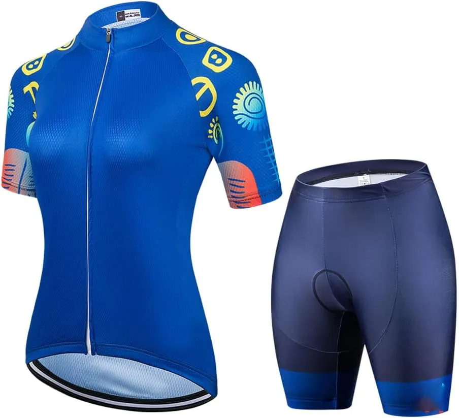 Women's Short Sleeve Cycling Jersey Jacket Cycling Shirt Quick Dry Breathable Mountain Clothing Bike Top
