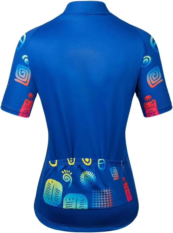 Women's Short Sleeve Cycling Jersey Jacket Cycling Shirt Quick Dry Breathable Mountain Clothing Bike Top