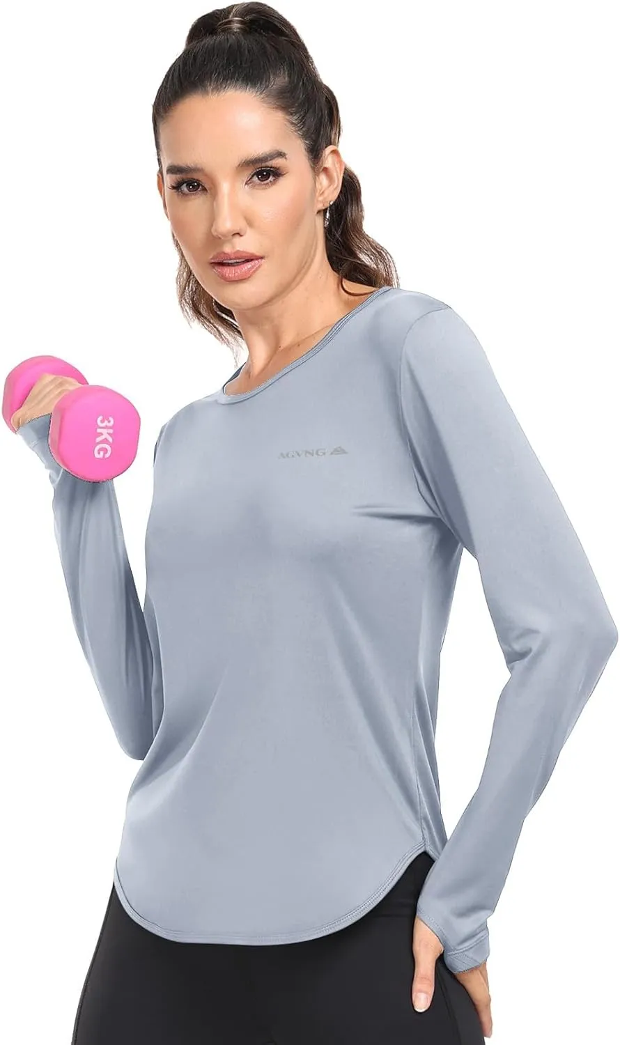 Womens UPF 50  Sun Shirts Long Sleeve UV Sun Protection Lightweight Quick Dry Rash Guard Workout Hiking Outdoor Tops