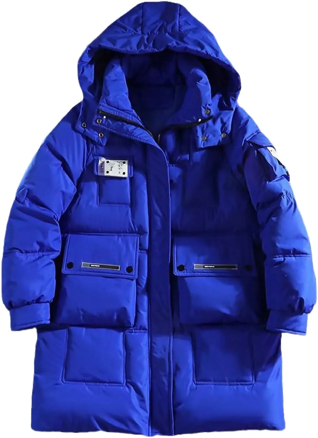 Women's Winter Jacket Thick Down Cotton Padded Bubble Coat Female Oversize Casual Loose Long Parka Woman Overcoat
