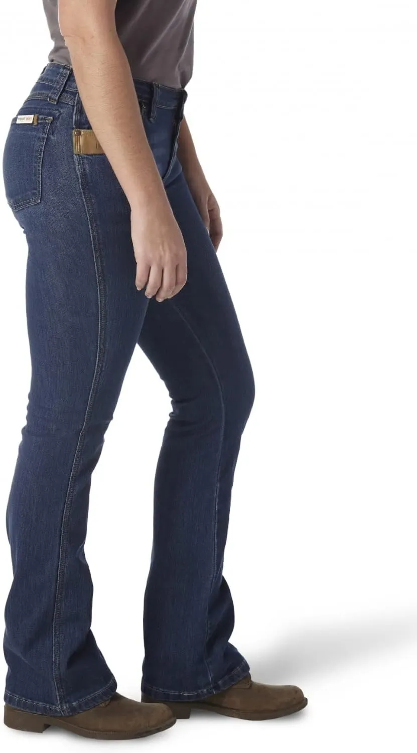 Wrangler Women's Riggs Workwear 5 Pocket Boot Cut Jeans