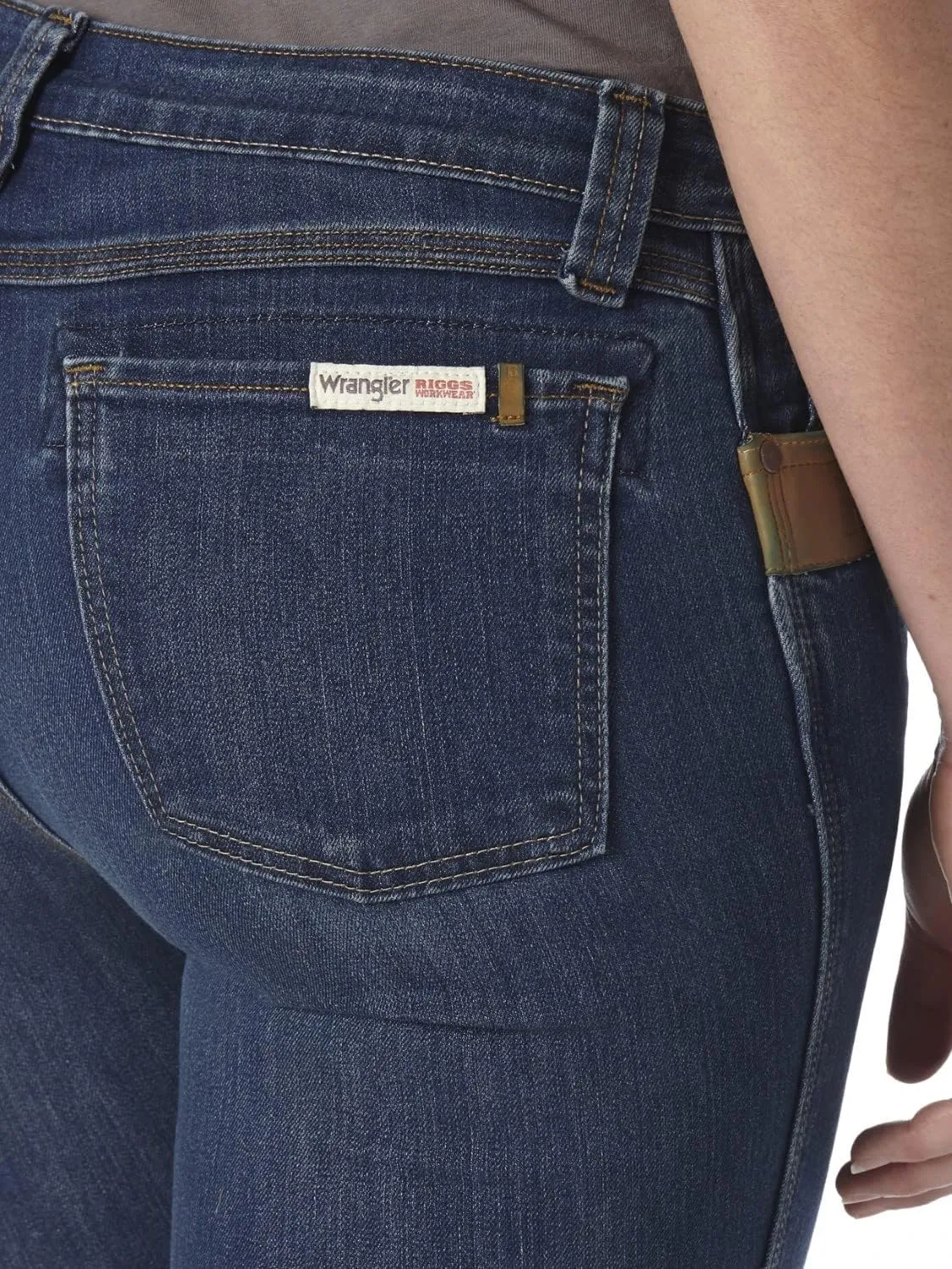 Wrangler Women's Riggs Workwear 5 Pocket Boot Cut Jeans