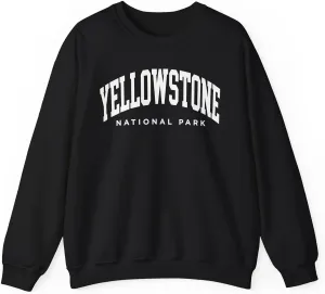 Yellowstone National Park Adult Unisex Crewneck Sweatshirt