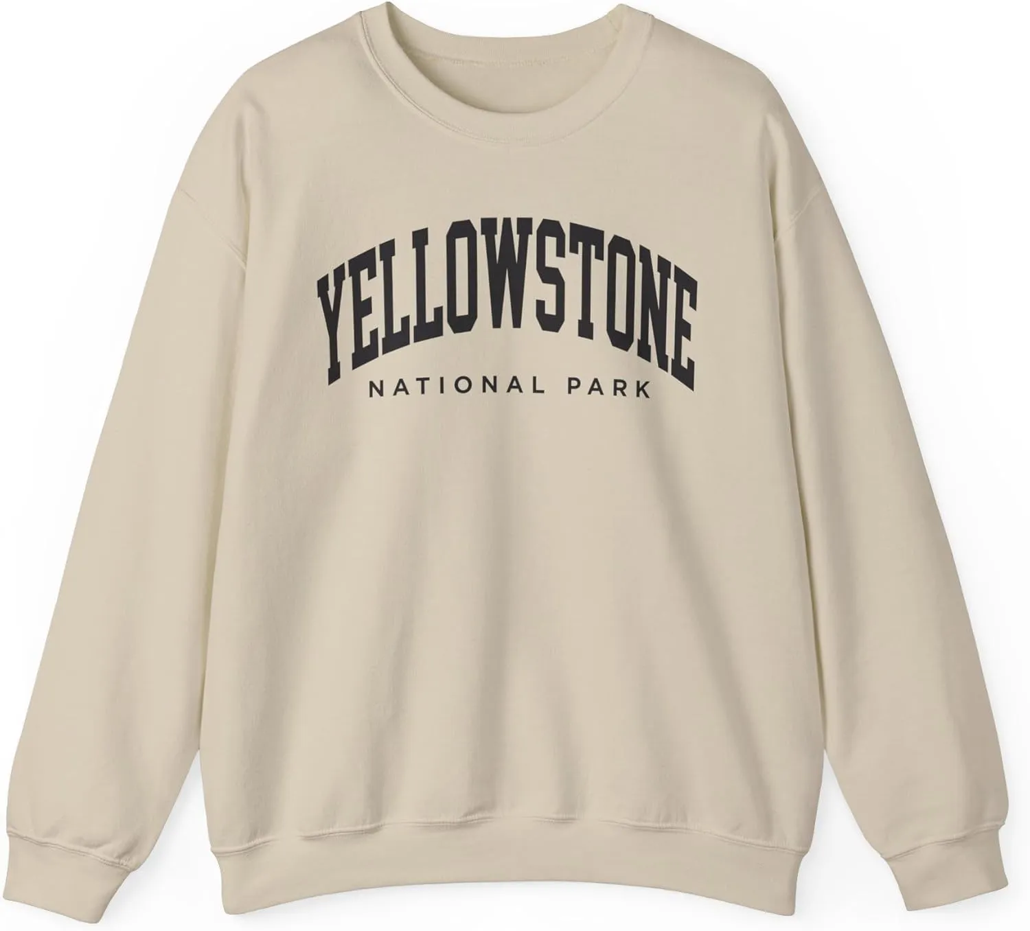 Yellowstone National Park Adult Unisex Crewneck Sweatshirt