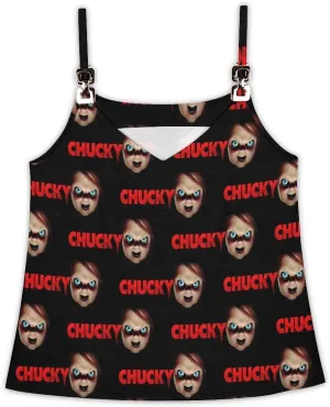 ZHANGXM Womens Tank Tops Chucky Casual Summer T-Shirts Beach Sleeveless Shirt Lightweight Casual Tee Shirt