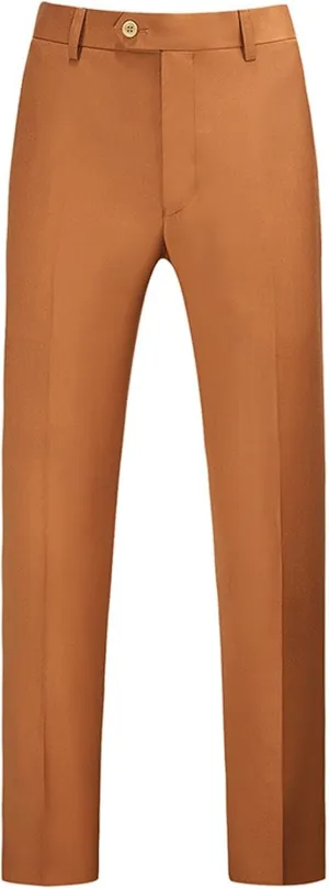 ZYXTIM Men's Smart Dress Pants Oversize Winkle Free Flat Front Weeding Business Work Trousers Plus Size Formal Pants Big&Tall